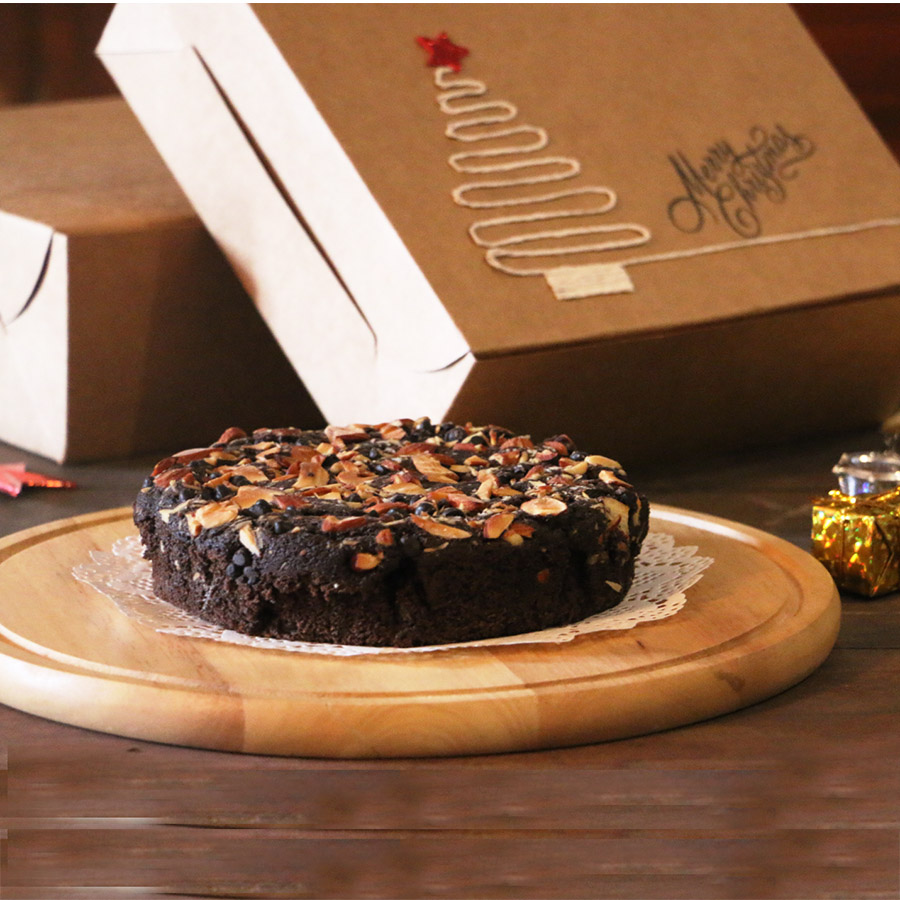 Healthy Cakes - Merry Christmas - Zucchini Cake